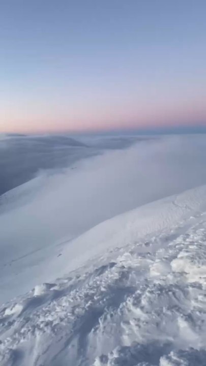 DOUX SUNSET sur les Monts Dore d’Auvergne