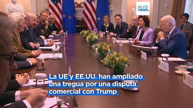 Bruselas amplía la tregua comercial con EEUU en acero y aluminio para evitar los aranceles en Año Nuevo