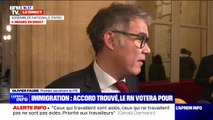 Projet de loi immigration: Olivier Faure (PS) appelle les députés de la majorité 