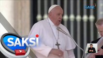 Same-sex couples, mag-live-in partner at diborsyado, pinayagan na ni Pope Francis na mabigyan ng blessing pero 'di pa rin maituturing na kasal | Saksi