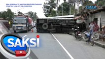 2 apartment unit, nasalpok ng truck | Saksi