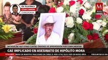 Detienen a implicado en asesinato de Hipólito Mora en Michoacán