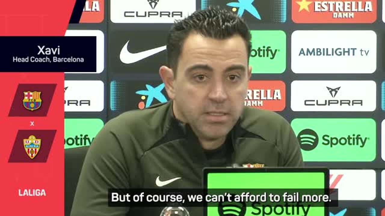 Xavi insists LaLiga title is 'recoverable' for Barca