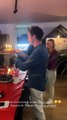 Stan a même soufflé ses bougies avec ses collaborateurs lors d'un dîner de Noël.Stanislas Gruau, l'amoureux de Marine Lorphelin, souffle les bougies de son anniversaire.