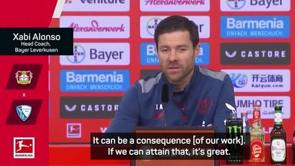 Alonso not focused on making German football history