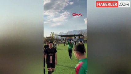 Şırnak'ta Kumçatıspor oyuncuları hakemlere ve rakip takıma saldırdı