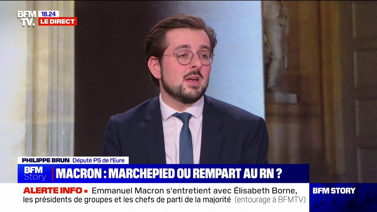 Projet de loi immigration: "C'est une défaite morale, à laquelle s'ajoute une crise politique", estime Philippe Brun (PS)