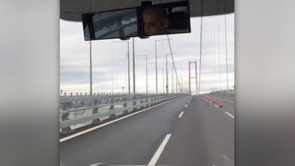 Oyuncu Sinan Bengier, Çanakkale Köprüsü'ndeki 'kalabalığı' ti'ye aldı