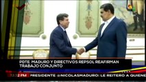 teleSUR Noticias 13:30 19-12:  Pdte. de Venezuela se reúne con directivos de Repsol