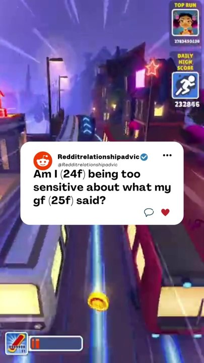 Am I (24f) being too sensitive about what my gf #reddit #shorts