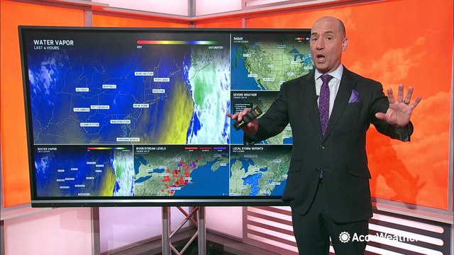 Wintry chill sends shivers across the Northeast