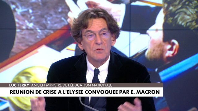Luc Ferry : «Si Emmanuel Macron retirait ce texte ce serait un suicide en public, ce serait un déni de démocratie. Je ne prends pas parti je dis seulement que ce serait une telle absurdité, c'est comme la dissolution, ça n'a pas de sens»