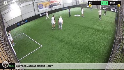 Faute de Mathias Bensaid  - SCET