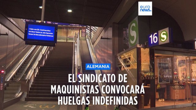 El sindicato alemán de maquinistas vota a favor de convocar huelgas indefinidas a escala nacional