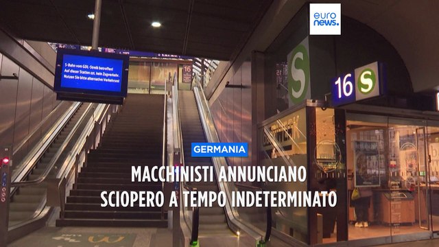 Germania, nuovo sciopero dei macchinisti in cantiere: braccio di ferro con la Deutsche Bahn