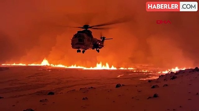 İzlanda'da yanardağ patlaması! (VİDEO) İzlanda'da yanardağ mı patladı, son durum nedir?