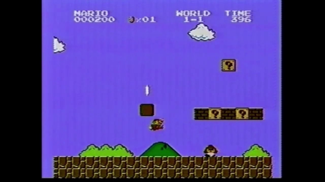Old Gameplay Vintage Super Mario Bros Game Speedrun