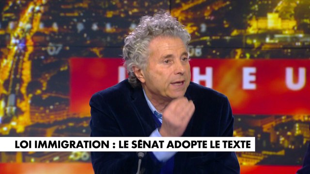 Gilles-William Goldanel : «Pendant des années on n'avait pratiquement pas le droit de parler d'immigration ou de faire le lien avec l'insécurité, c'était quelque chose de raciste. Et là on assiste à une course des Républicains par rapport au RN»