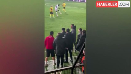 İstanbulspor sahadan çekilme pozisyonu İZLE!