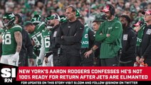 Jets' Aaron Rodgers Admits He's Still Not 100% Healthy