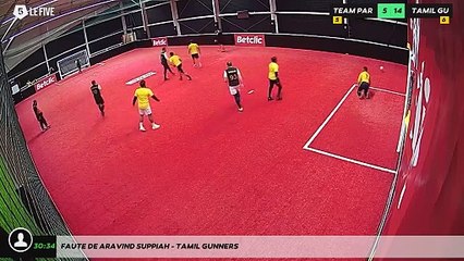 Faute de Aravind Suppiah - TAMIL GUNNERS