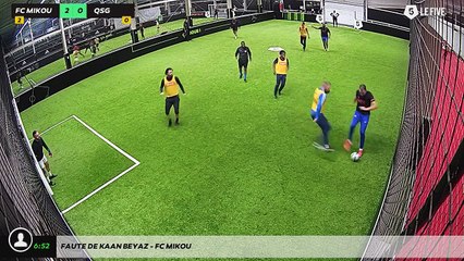 Faute de Kaan BEYAZ - FC MIKOU