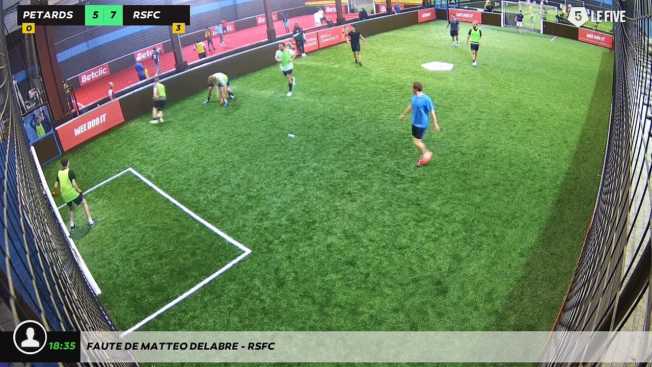 Faute de Matteo Delabre - RSFC