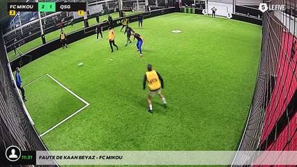 Faute de Kaan BEYAZ - FC MIKOU