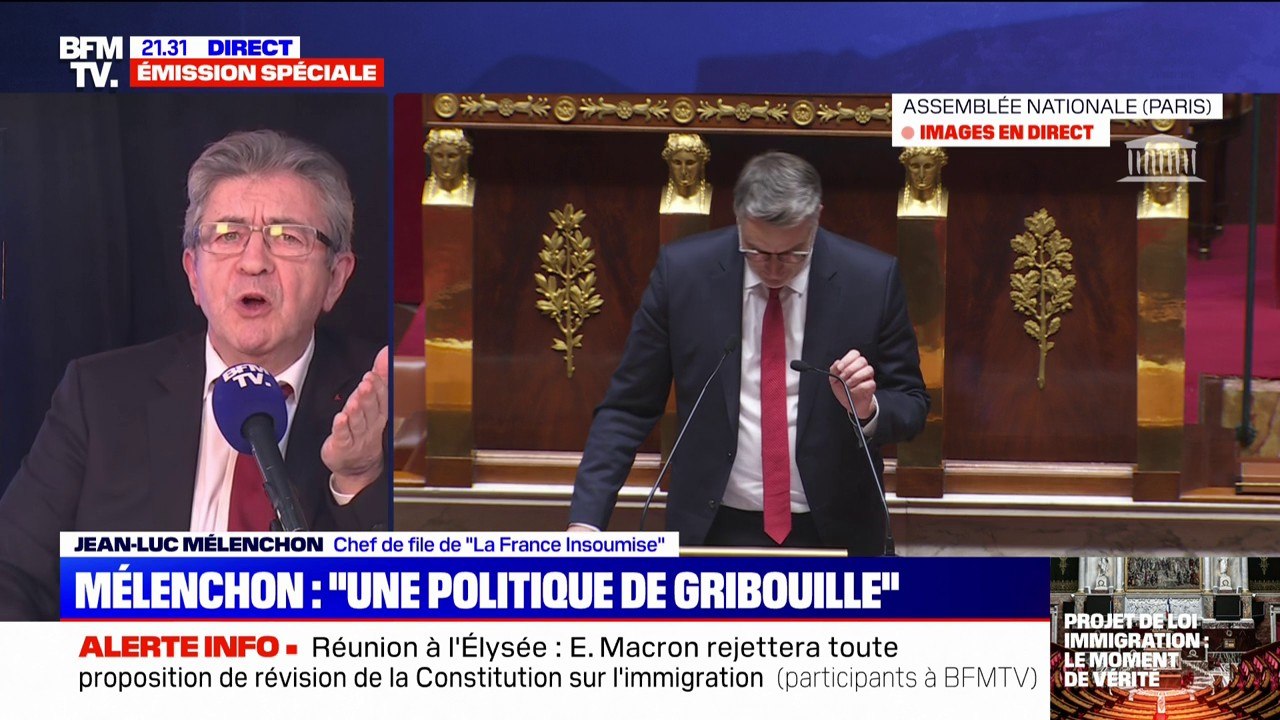 Jean-Luc Mélenchon (LFI) sur la Nupes: "On peut faire un bilan et repartir sur des bonnes bases, mais je crois que ce n'est pas ce que veulent faire les autres"