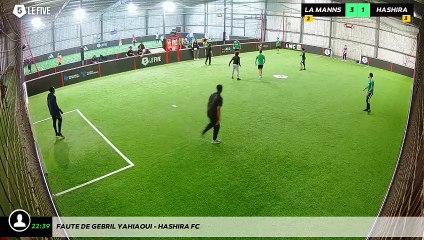 Faute de Gebril Yahiaoui - Hashira FC