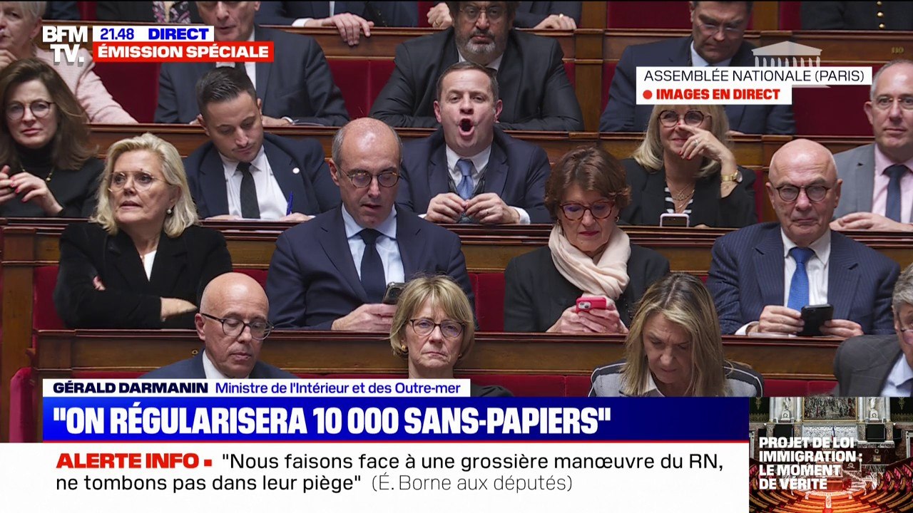 Gérald Darmanin: "Au niveau européen comme au n...