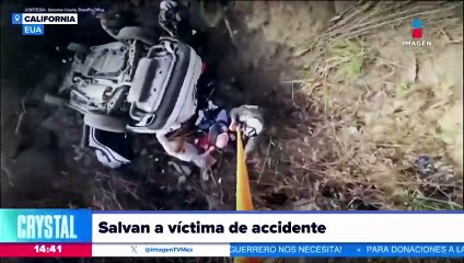 Así rescató este policía a un hombre: