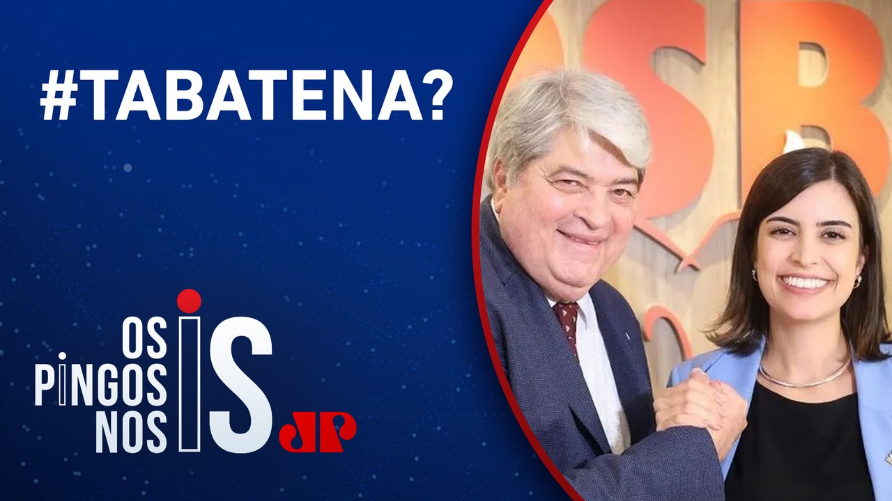 Datena se filia ao PSB e pode ser vice de Tabata Amaral nas eleições de 2024