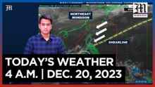 Today's Weather, 4 A.M. | Dec. 20, 2023