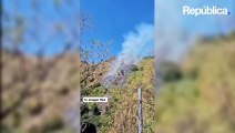 Incendio en San Marcos la Laguna, Sololá, Guatemala