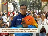 Caracas | Ciudadanos ven de manera positiva la creación de la Gran Misión Venezuela Joven