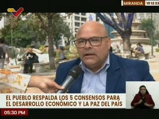 Mirandinos respaldan los 5 consensos para el desarrollo económico del país