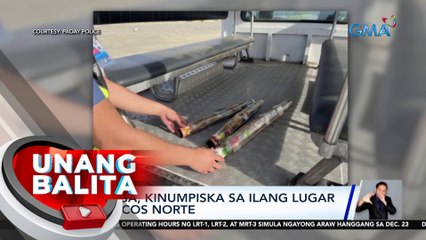 10 boga, kinumpiska sa ilang lugar sa Ilocos Norte | UB