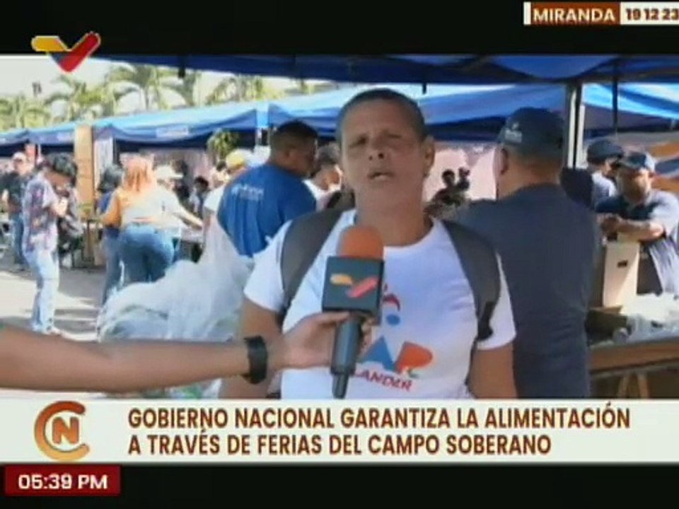 Miranda | Más de mil familias fueron beneficiadas con la Feria del Campo Soberano