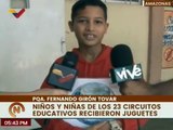 Amazonas | Niños de la pqa. Fernando Girón fueron beneficiados con entrega de juguetes