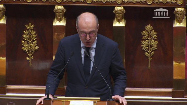 Loi Immigration: La France se donne les moyens de reprendre le contrôle de sa politique migratoire assure Olivier Marleix (LR) à la tribune de l'Assemblée