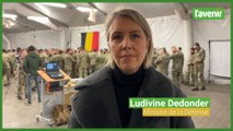 La ministre de la Défense aux côtés des détachements belges en Roumanie et en Lituanie avant les fêtes