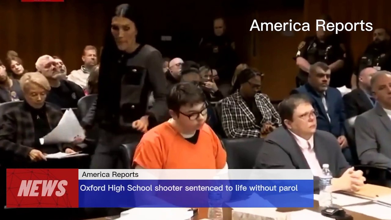 Oxford High School shooter sentenced to life without parole(1080P_HD)