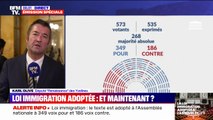 Adoption de la loi immigration: 