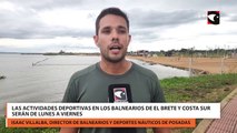 Las actividades deportivas en los balnearios de El Brete y Costa Sur serán de lunes a viernes