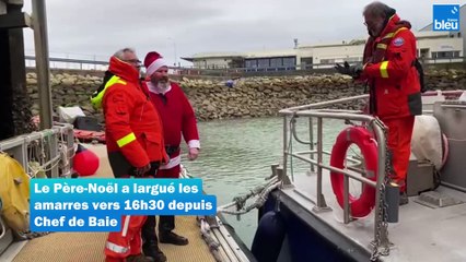 À La Rochelle, le Père-Noël arrive par la mer !