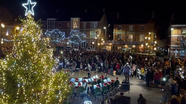 Crediton Town Band Carols on the Square View 2022 Video by Alan Quick IMG_0997 2