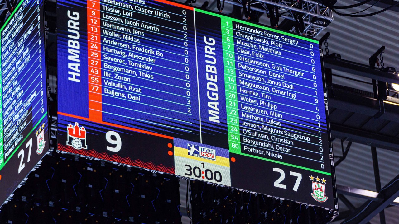 Video Highlights HSV Hamburg - SC Magdeburg