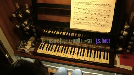J.S. BACH - Fantasia e Fuga a-moll BMV 561