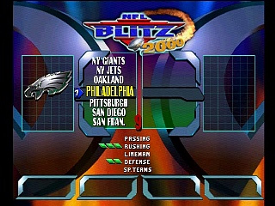 NFL Blitz 2000 online multiplayer - psx